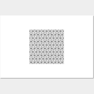 Black and White Pattern #3 Posters and Art